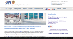 Desktop Screenshot of apialicante.com