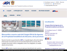 Tablet Screenshot of apialicante.com